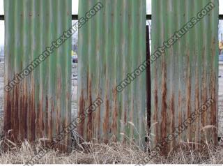 metal rusted corrugated plates 0001